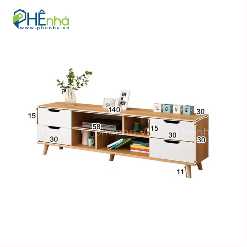 kệ để tivi gỗ mdf