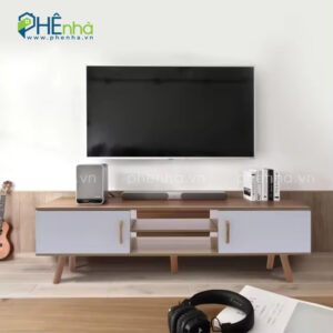 kệ tivi hiện đại kết hợp tủ đa năng