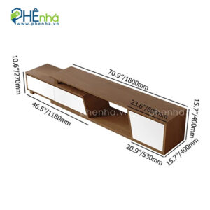 kệ tivi gỗ mdf hiện đại