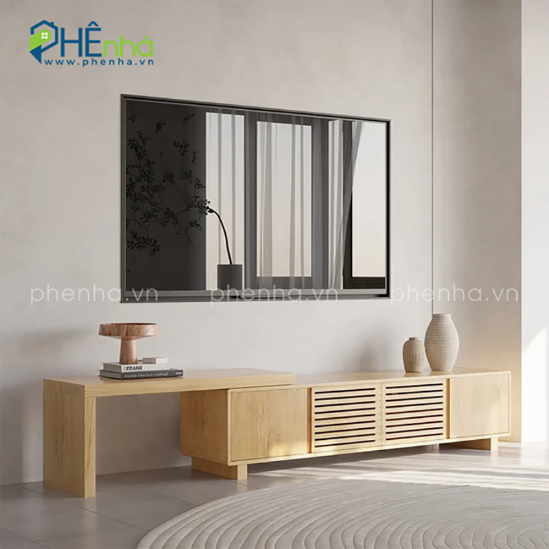 kệ tivi mở rộng thu gọn