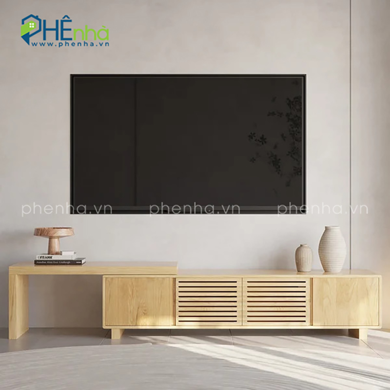 kệ tivi thông minh gỗ công nghiệp
