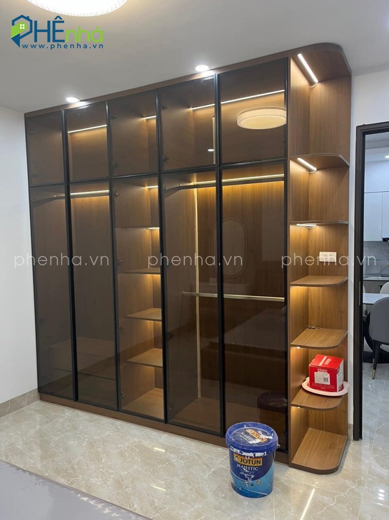 giá thi công tủ quần áo