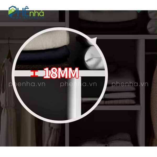 tủ quần áo gỗ mdf