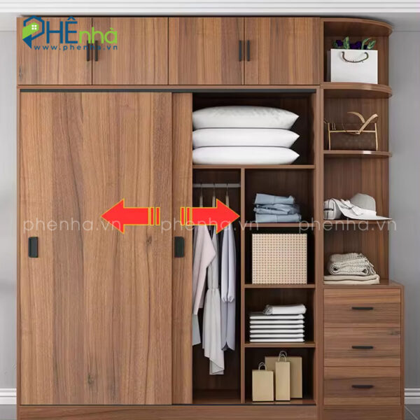 tủ quần áo kịch trần