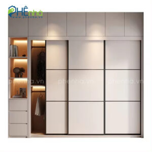 tủ quần áo gỗ công nghiệp