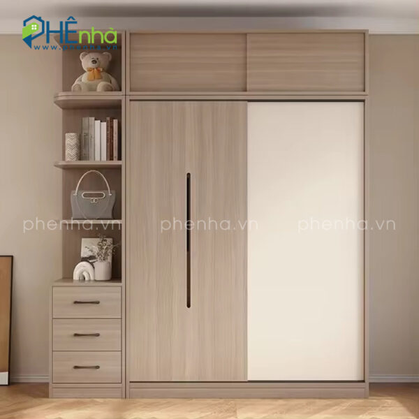 tủ quần áo cửa trượt hiện đại