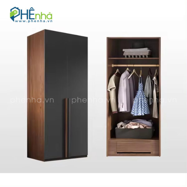 tủ quần áo gỗ mdf