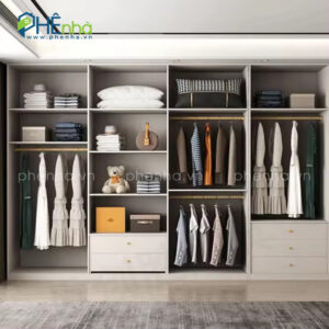 tủ quần áo 6 cánh hiện đại