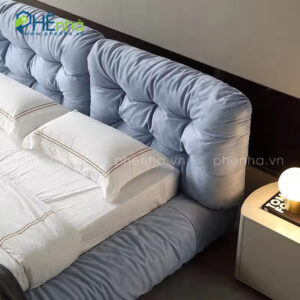 giường ngủ màu xanh