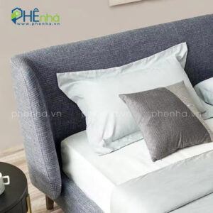 giường ngủ bọc nỉ