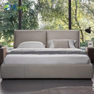 giường ngủ bọc da