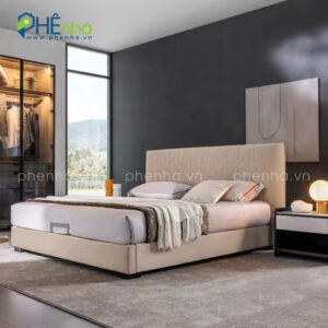 giường gỗ công nghiệp