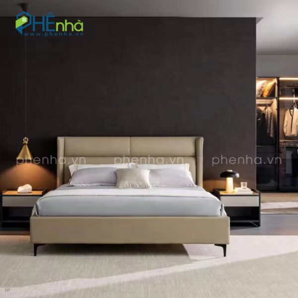 giường ngủ gỗ công nghiệp