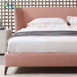 giường ngủ màu hồng đẹp