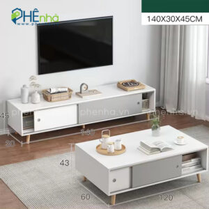 kệ tivi cánh trượt