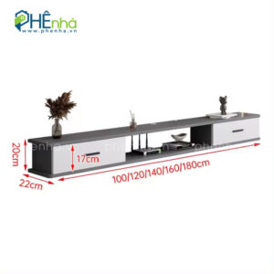 kệ tivi treo tường hiện đại