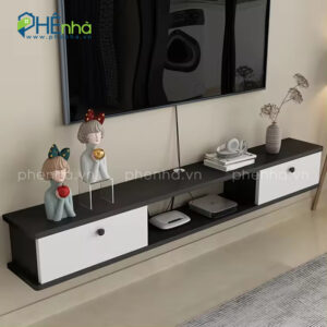 kệ tivi treo tường đơn giản