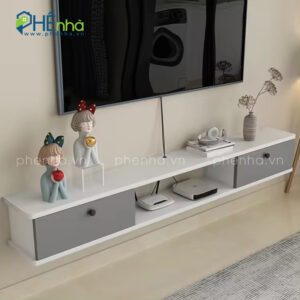 kệ tivi treo tường hiện đại