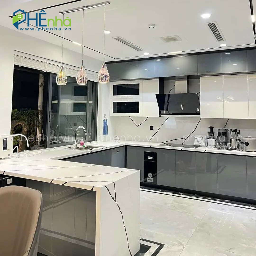 thiết kế tủ bếp