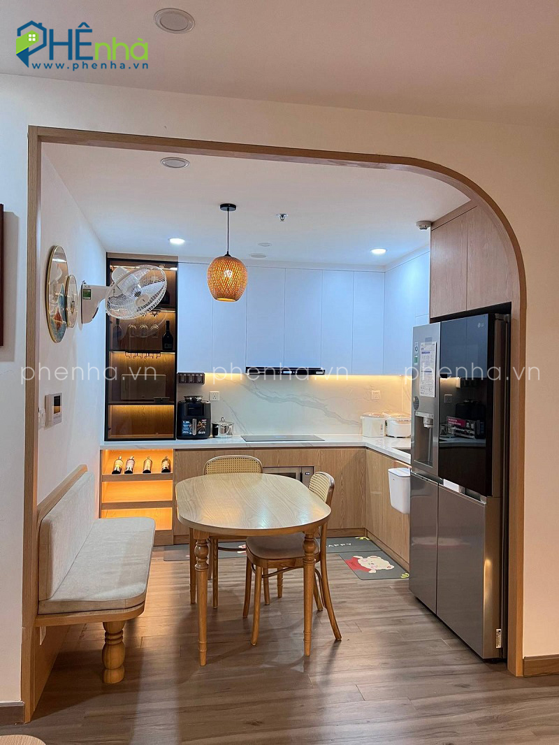 thiết kế tủ bếp thông minh