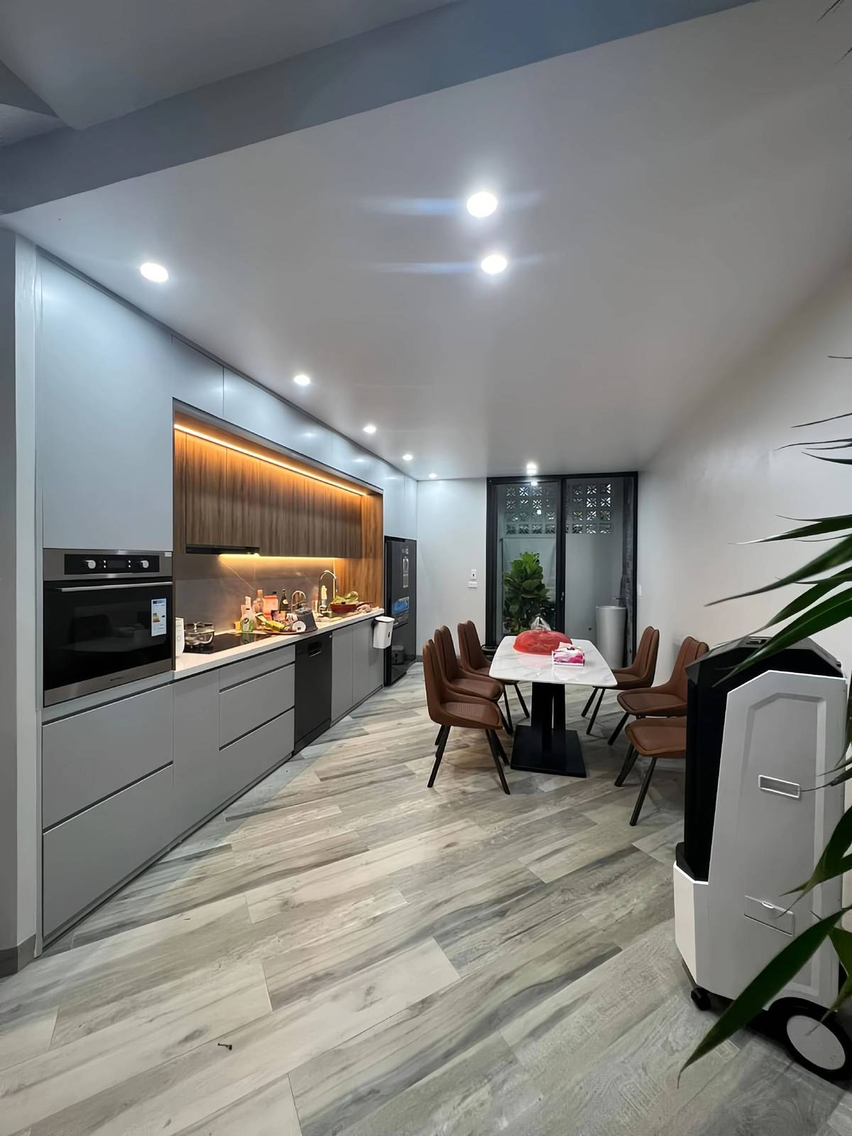 Không gian phòng bếp hiện đại