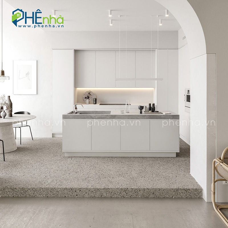 tủ bếp gỗ đẹp hiện đại