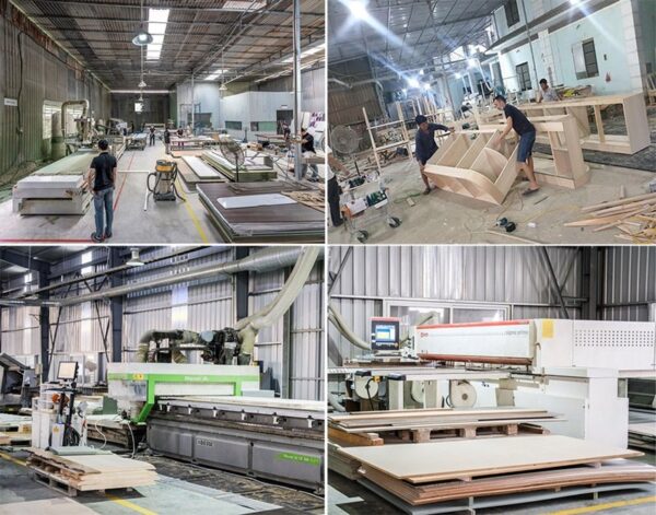 xưởng sản xuất nội thất Phê Nhà