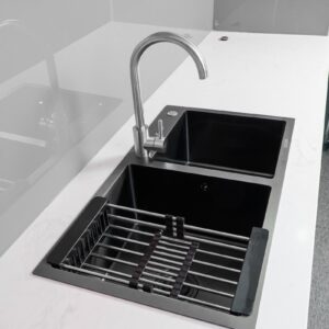 Chậu rửa 2 hố lệch SUS304 Fulco - FC-S01S