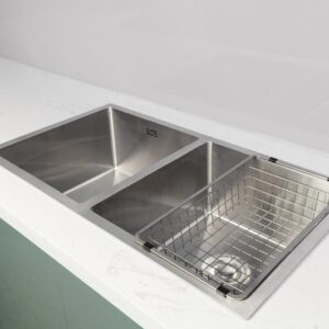 Chậu rửa 2 hố cân SUS304 cao cấp Fulco - FC-S8245 (7843)