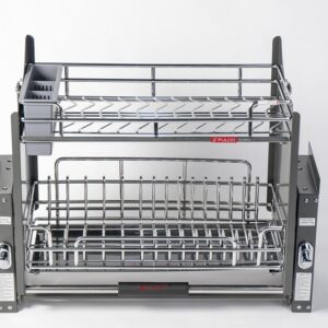 giá bát đĩa nâng hạ cao cấp