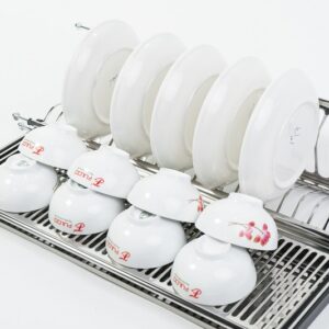 giá bát đĩa tủ trên inox FC28-03