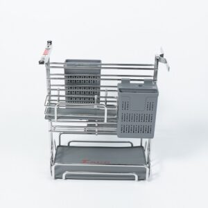 Giá đựng chai lọ dao thớt nan oval inox 304 Fulco (350mm) - FC90