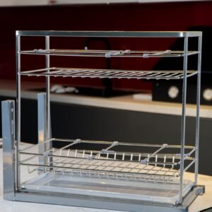 Giá đựng chai lọ dao thớt nan vuông Fulco (200mm) - FC07-02
