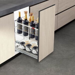 Giá đựng chai lọ dao thớt nan vuông Fulco (200mm) - FC07-02