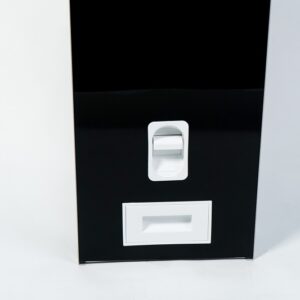 Thùng gạo mặt gương màu đen Fulco - FC33