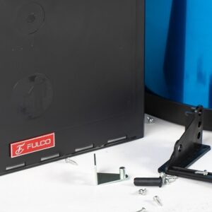 Thùng rác inox gắn cánh Fulco - FC40