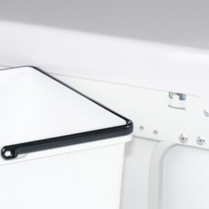 Thùng rác đôi gắn cánh có giảm chấn Fulco (400mm) - FC48