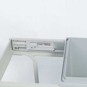 Thùng rác đôi gắn cánh có giảm chấn Fulco (400mm) - FC48