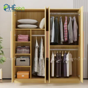 tủ quần áo mdf thái lan