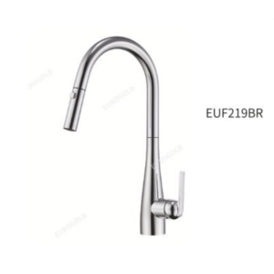 Vòi rửa bát dây rút inox 304 bóng gương EUF219BR