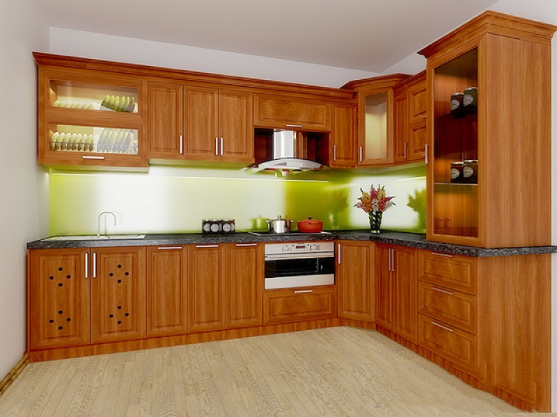 tủ bếp gỗ Xoan Đào