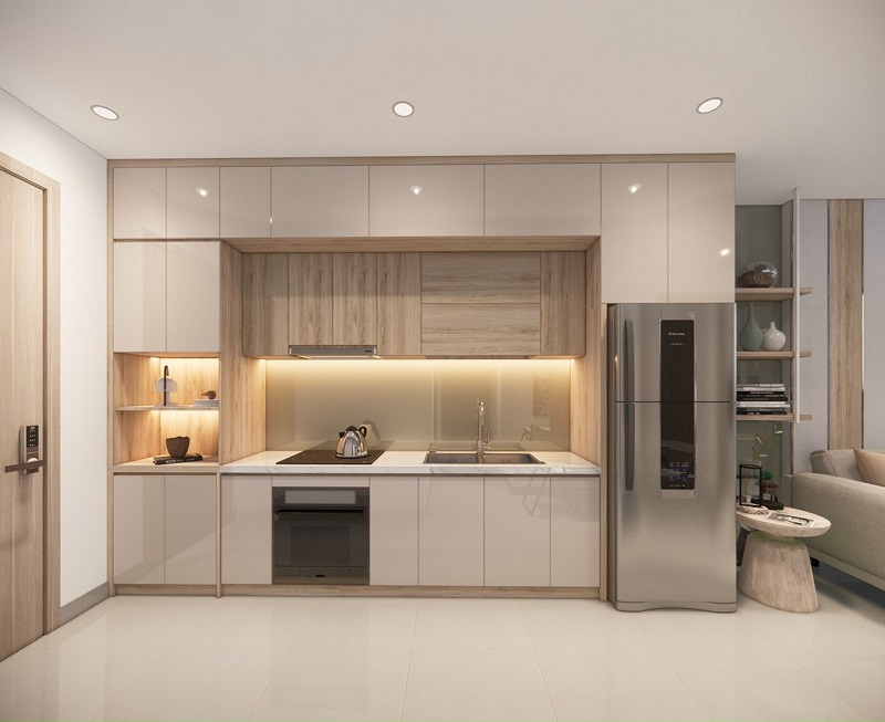 tủ bếp picomat đẹp 