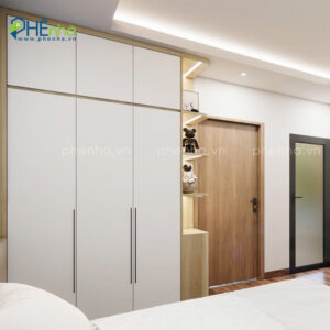 tu quan ao 3 canh lua go mdf hien dai ta54 4