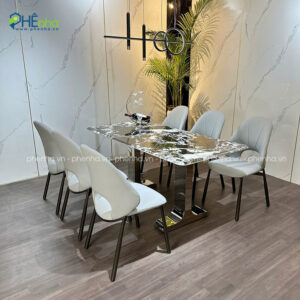 bo ban an 6 ghe boc da mat da thach anh dep ba14 2