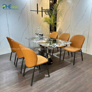 bo ban an 6 ghe mat da thach anh chan xoan ba18 2