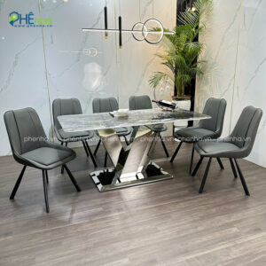 bo ban an mat da nhap khau 6 ghe hien dai ba25 4