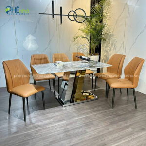 bo ban an mat da thach anh 6 ghe boc da ba27 2